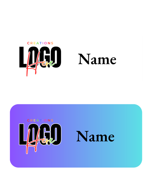 Metal Magnetic Name Tag